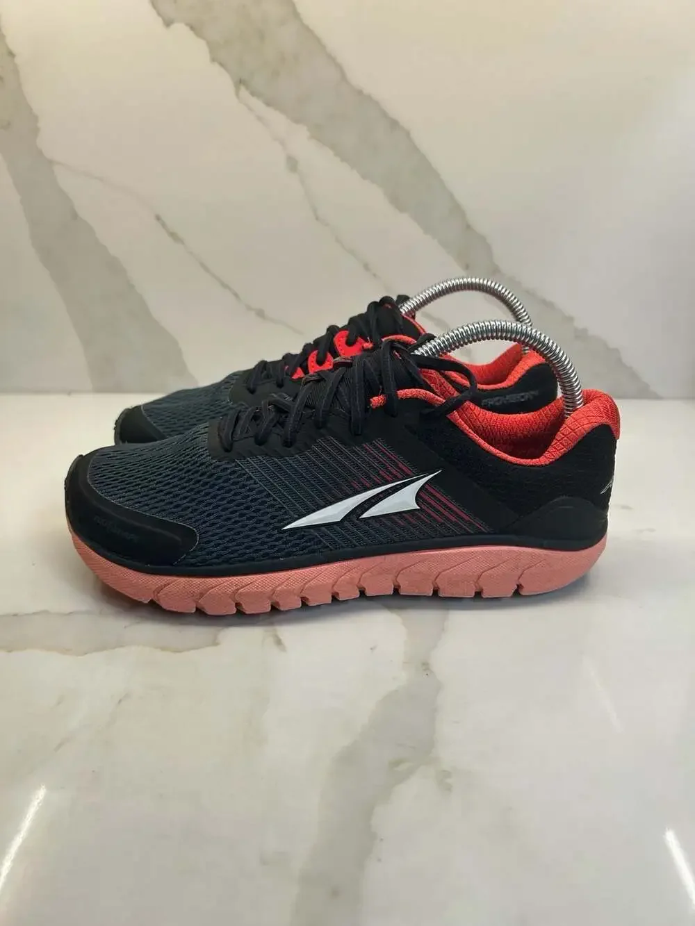 Altra Provision 4 Womens Coral Gray Black Running Shoes (Size 8)